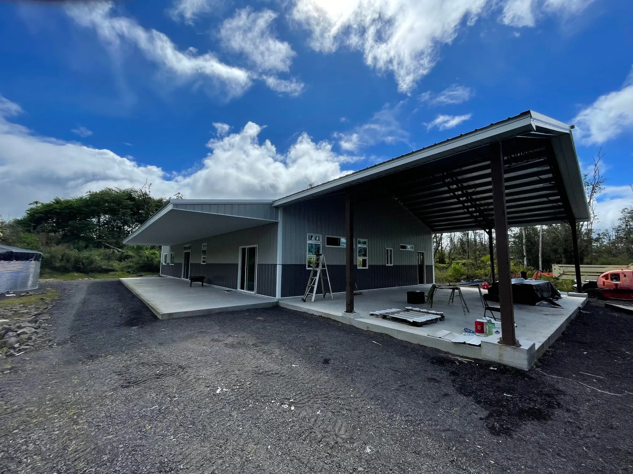 40’x100’ barndominium in Hawaiian Acres, HI